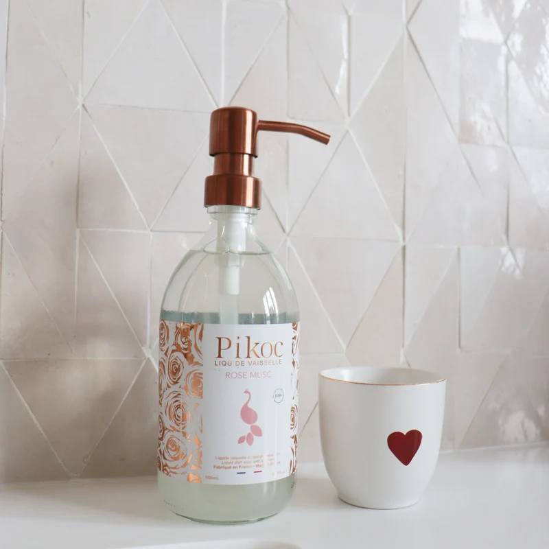 Liquide vaisselle Rose Musc 490ml