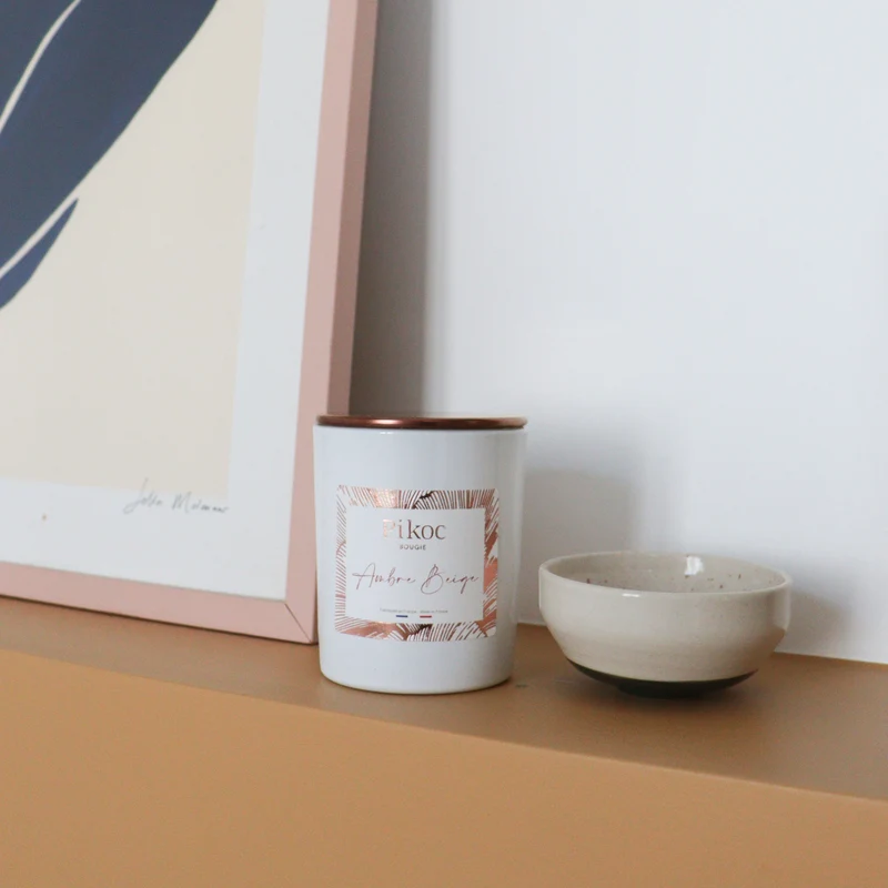 Bougie Ambre Beige