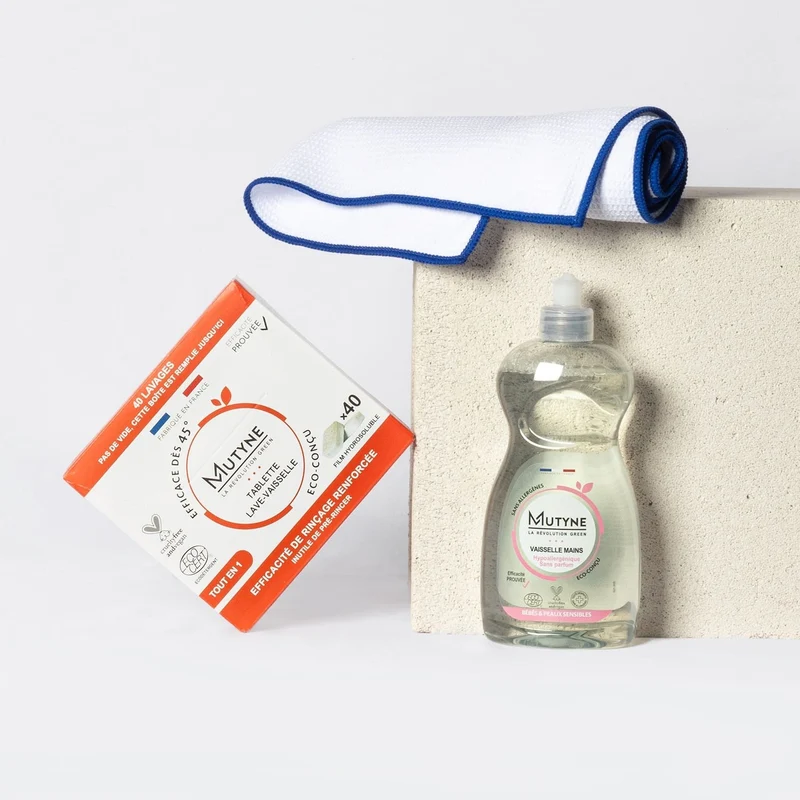 Kit découverte Soin de la vaisselle Hypoallergénique