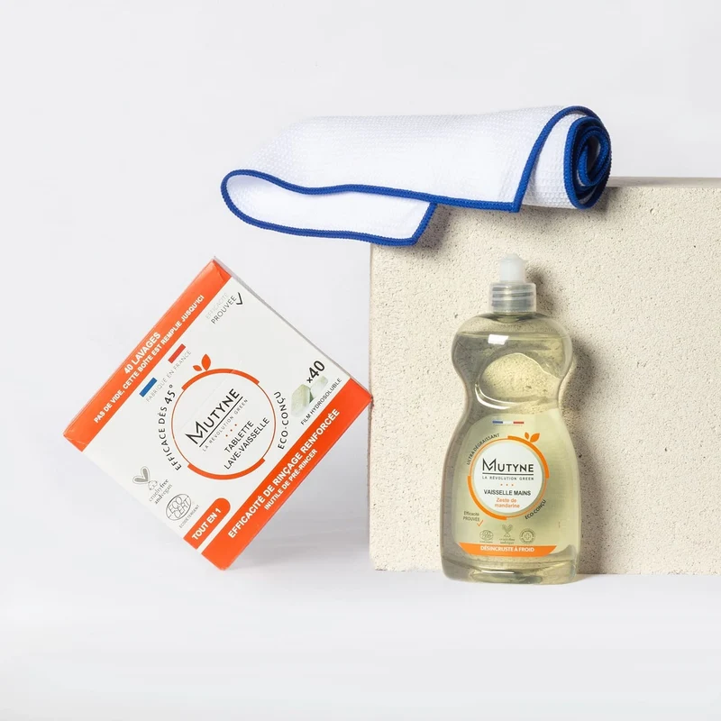 Kit découverte Soin de la vaisselle Mandarine
