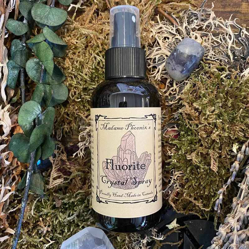 Fluorite Crystal Aromatherapy Spray
