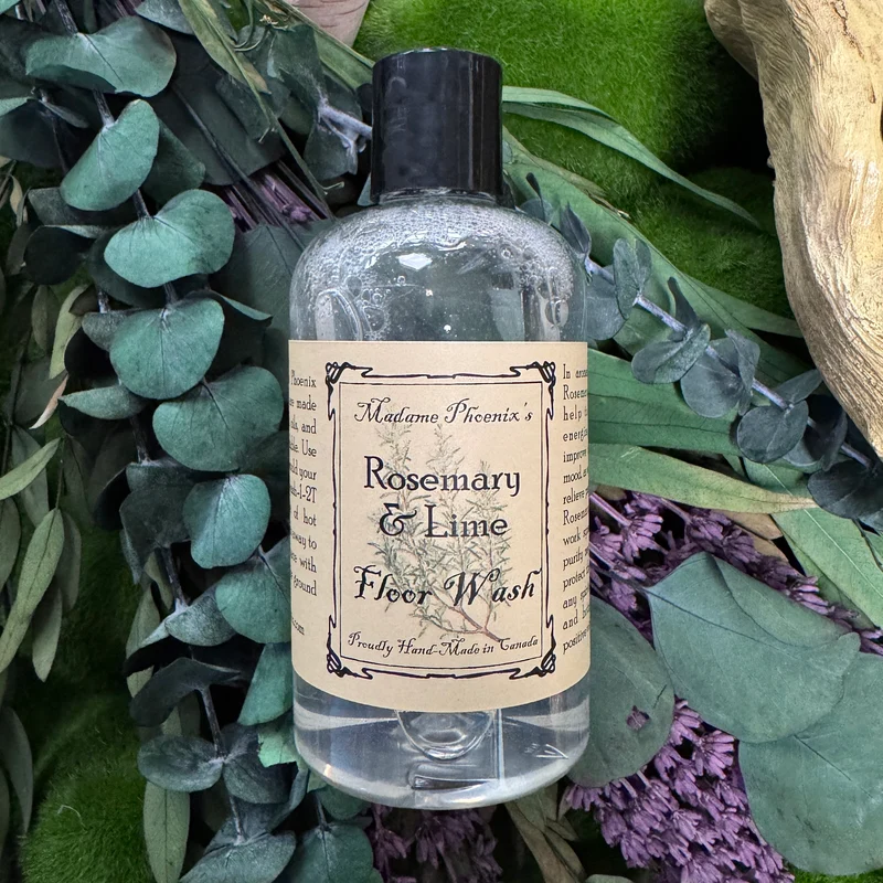 Rosemary and Lime All Natural Spiritual Aromatherapy Floor Wash