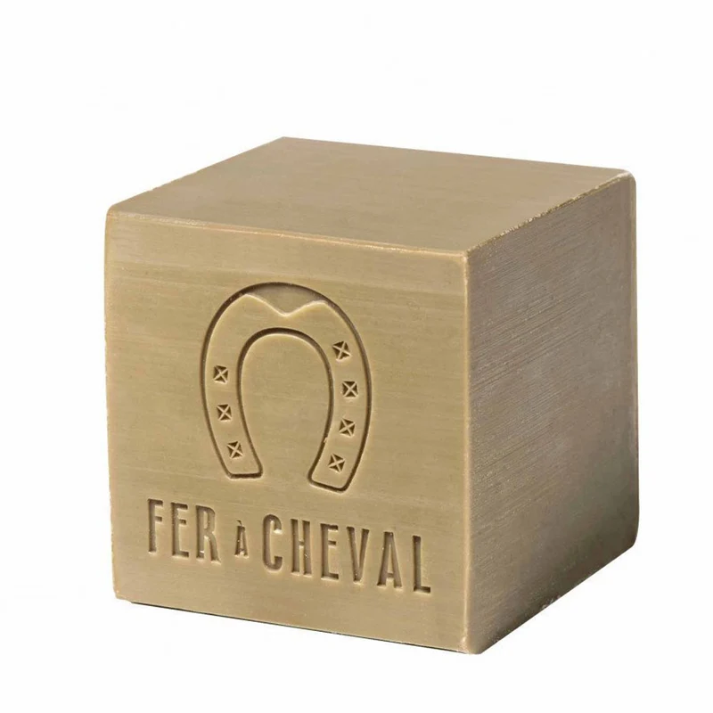 Cube de Savon de Marseille Authentique Pur Olive Sans Étui 600g