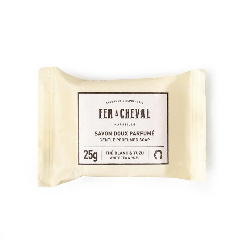 Savon doux parfumé thé blanc yuzu 25g
