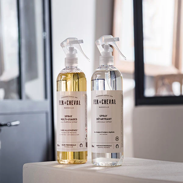 TrioSaine : Nettoyant Sol et Spray Détartrant et Multi-Usage