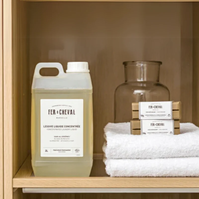 Trio Linge Propre au Naturel : Lessive 2L + 2 Sticks Détachants