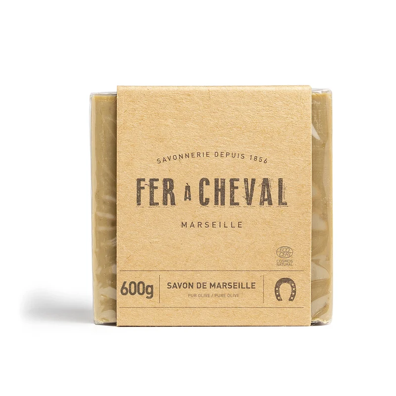 Cube de Savon de Marseille Authentique Pur Olive 600g
