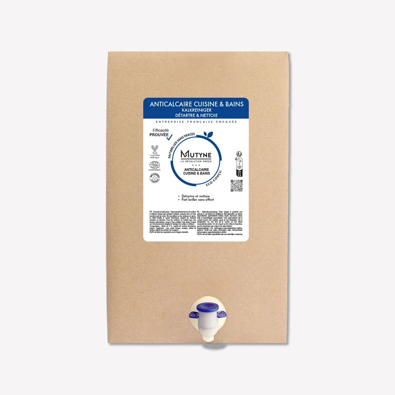 Éco-recharge Spray anticalcaire Cuisine & Bains 10L