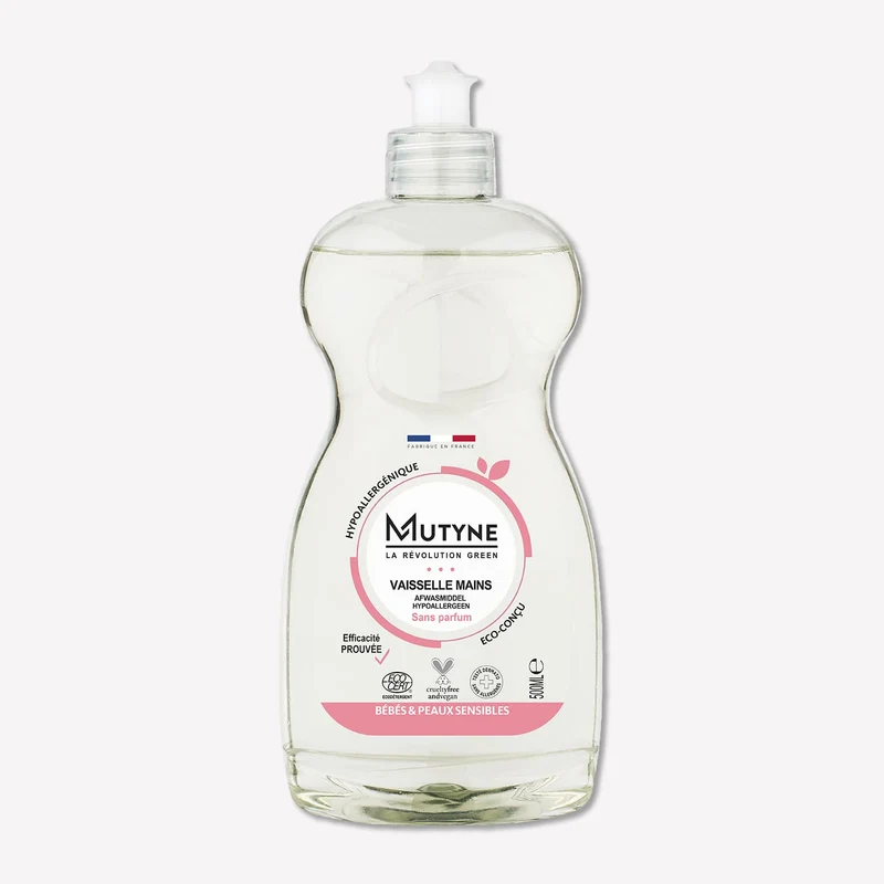 Liquide Vaisselle Hypoallergénique Sans Parfum 500 mL