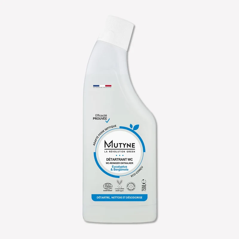 Gel WC Détartrant Eucalyptus & Bergamote 750 mL