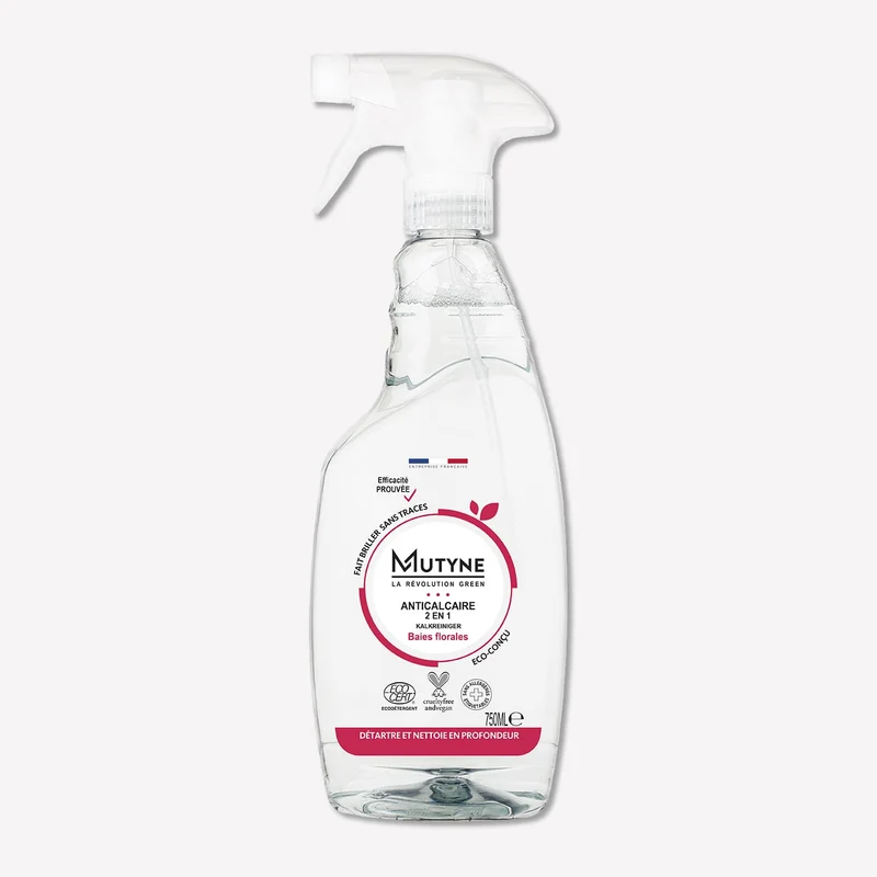 Spray Nettoyant Anticalcaire Cuisine & Bains 750 mL