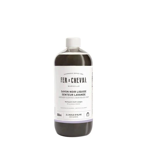 Savon Noir Liquide 500ml senteur Lavande