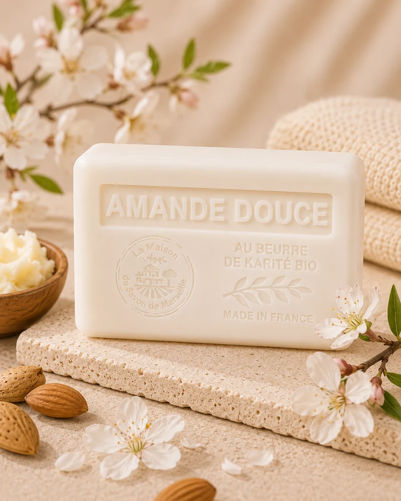 Savon Parfumé à l'Amande Douce 125g