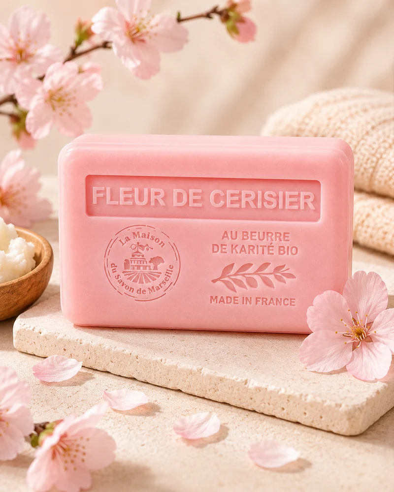 Savon Parfumé à la Fleur de Cerisier 125g