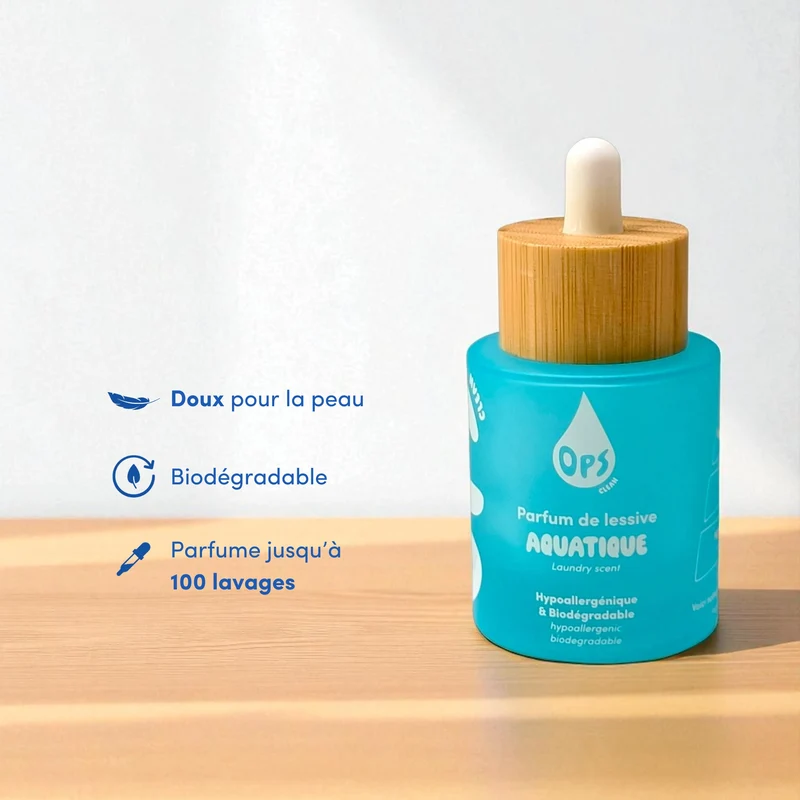 Parfum de lessive : Aquatique