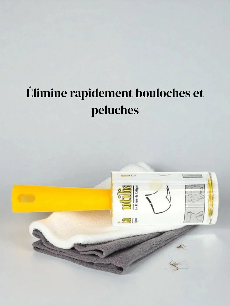 Brosse adhésive avec fourreau 5m