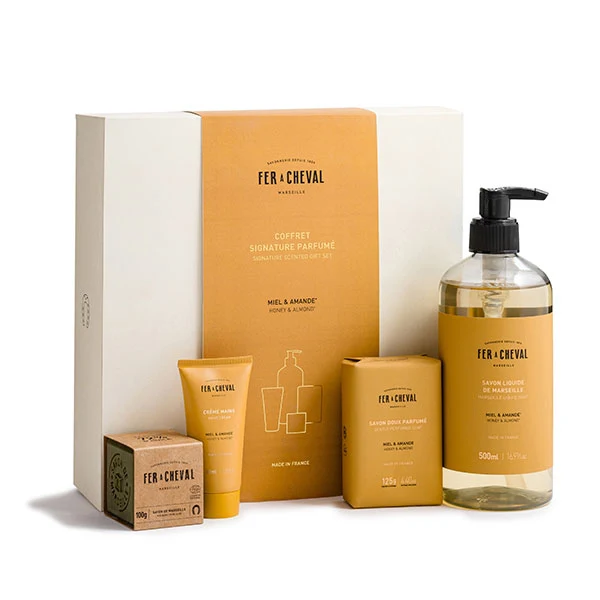 Coffret Signature Parfumé Miel & Amande