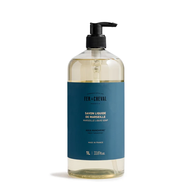 Savon Liquide de Marseille Aqua Mandarine 1L