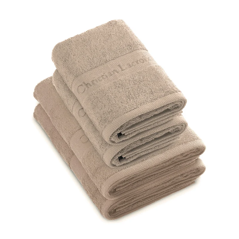 Set de 2 serviettes et 2 draps de bain