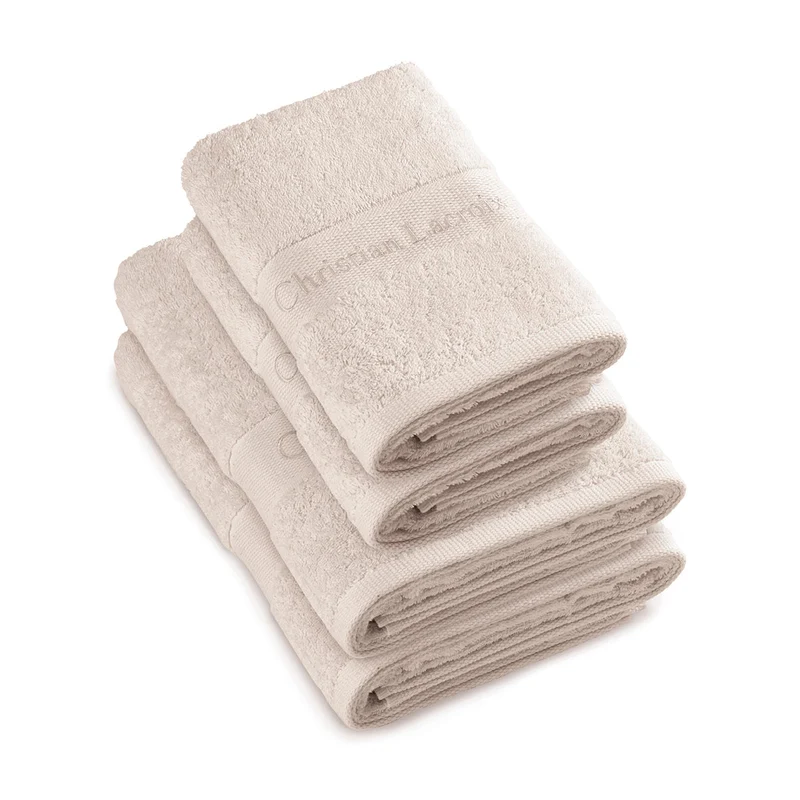 Set de 2 serviettes et 2 draps de bain