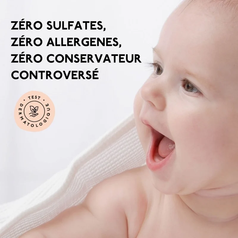 Recharge Lessive Bébés & Peaux sensibles Fleur de Coton 33 lavages