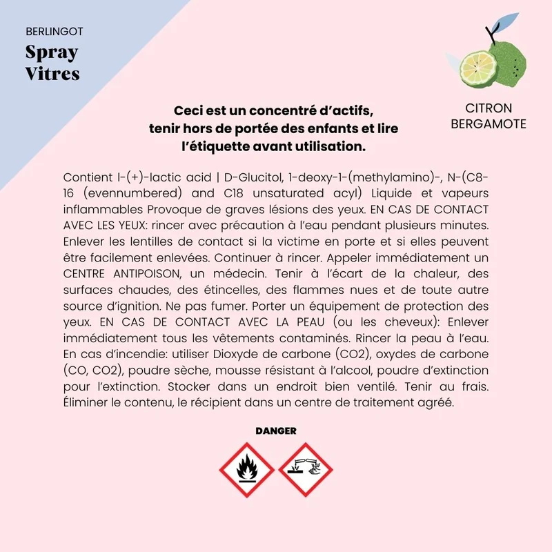 Recharge Spray Vitres