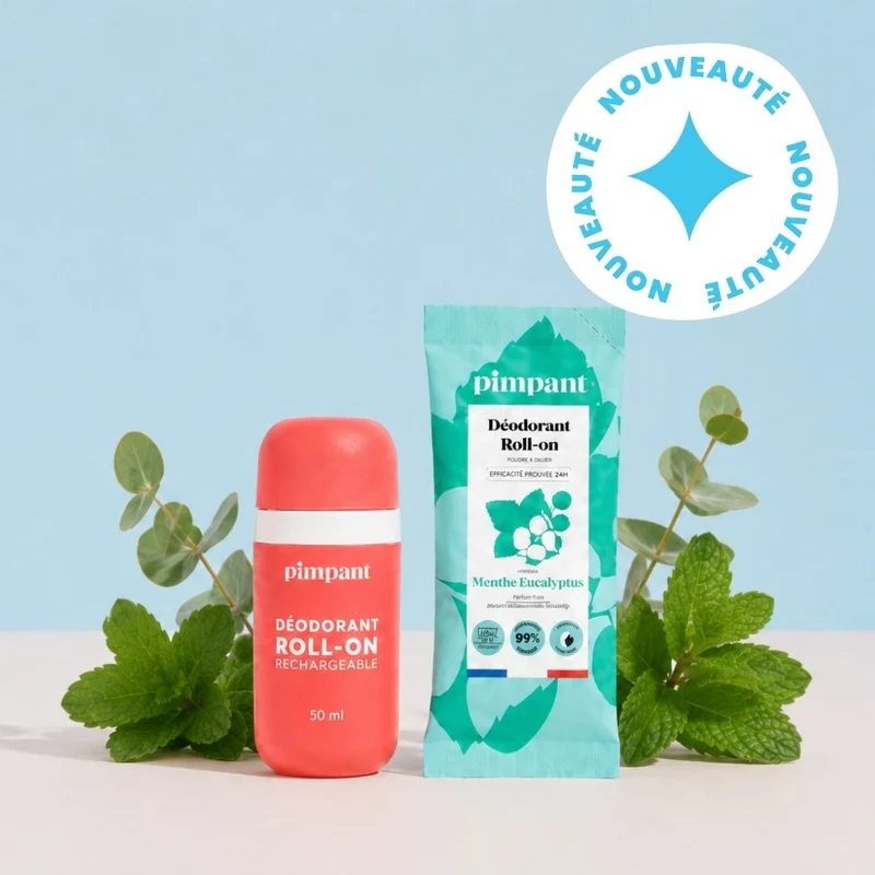 Kit Déodorant Roll-On Menthe Eucalyptus