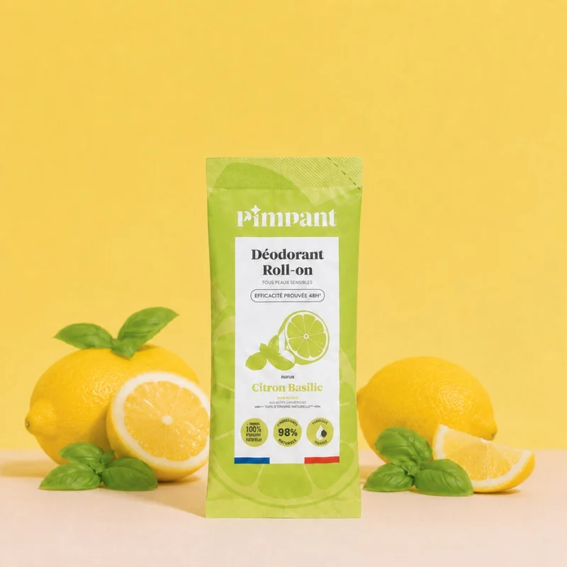 Recharge Déodorant Roll-On Citron-Basilic DP