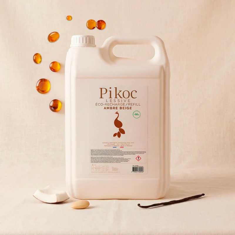 Éco-Recharge Lessive Ambre Beige 5L