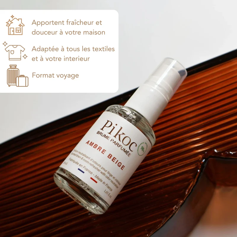Brume de linge - Ambre Beige