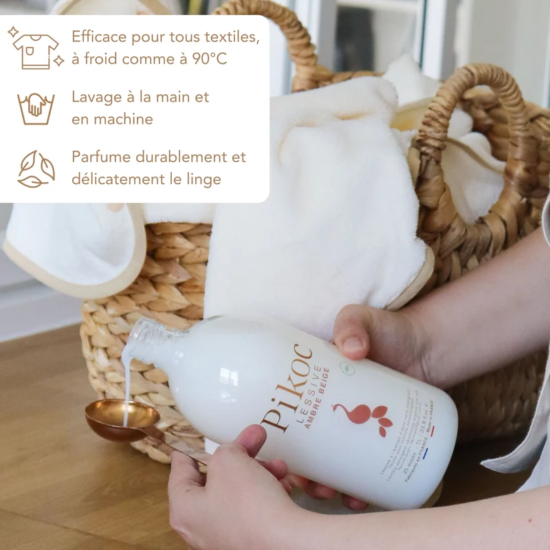 Lessive Ambre Beige - 1L