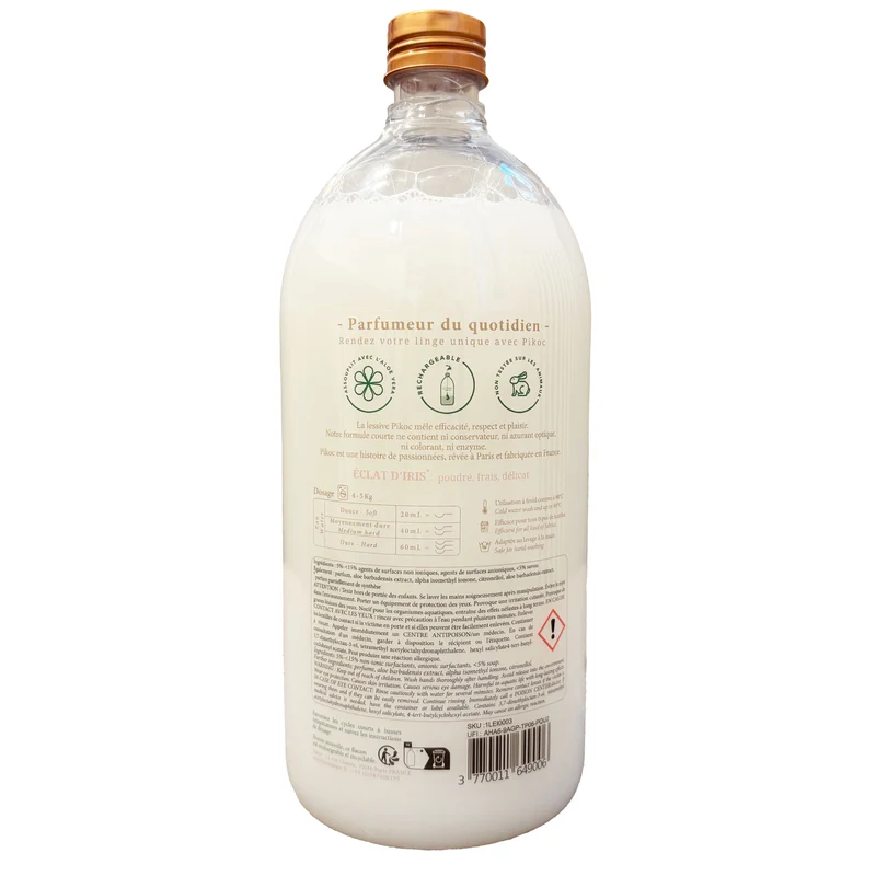 Lessive Éclat d'Iris - 1L