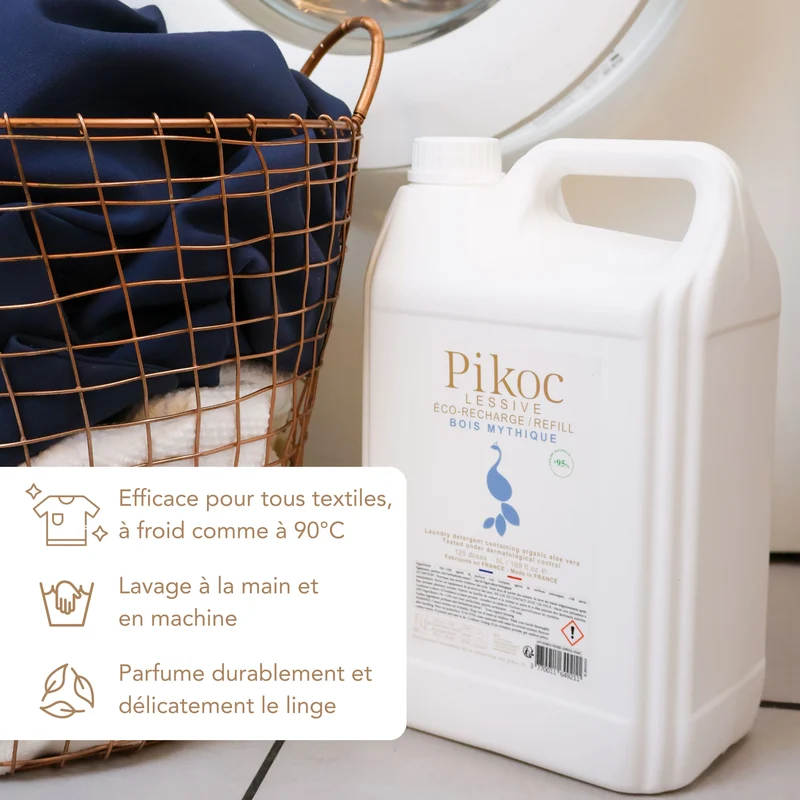 Éco-Recharge Lessive Bois Mythique 5L