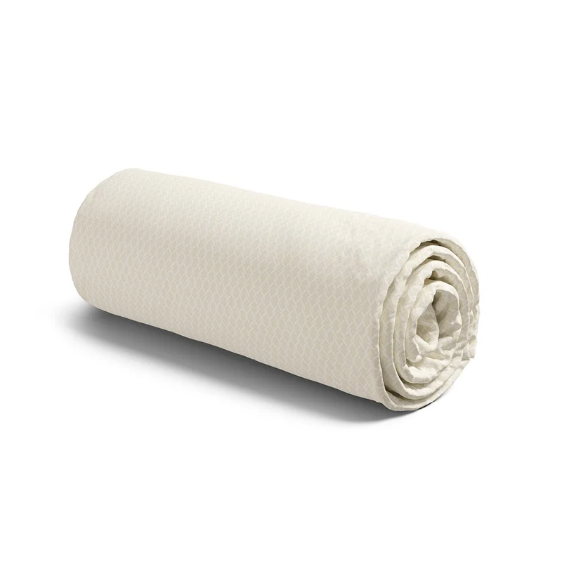 Drap-housse satin de coton - Garden Micro taupe
