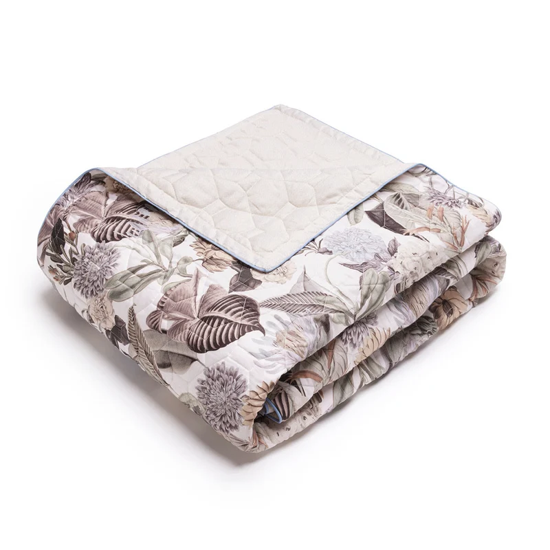 Couvre-lit - Garden Taupe grand