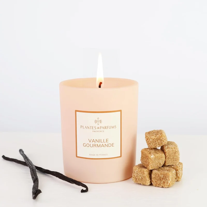 Bougie Parfumée Vanille Gourmande 180g