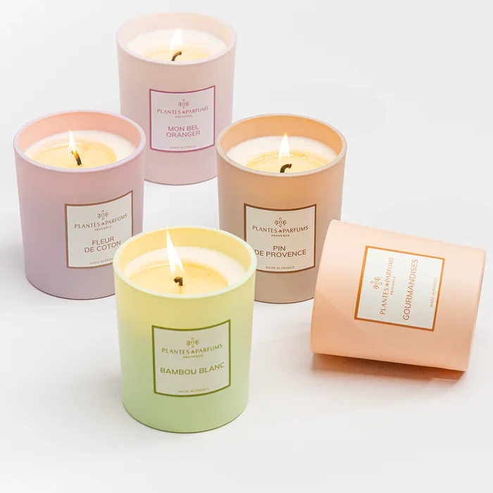 Bougie Parfumée Rêve de Lin 180g