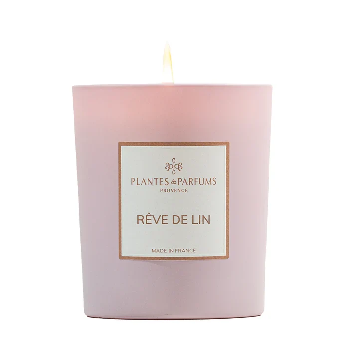 Bougie Parfumée Rêve de Lin 180g