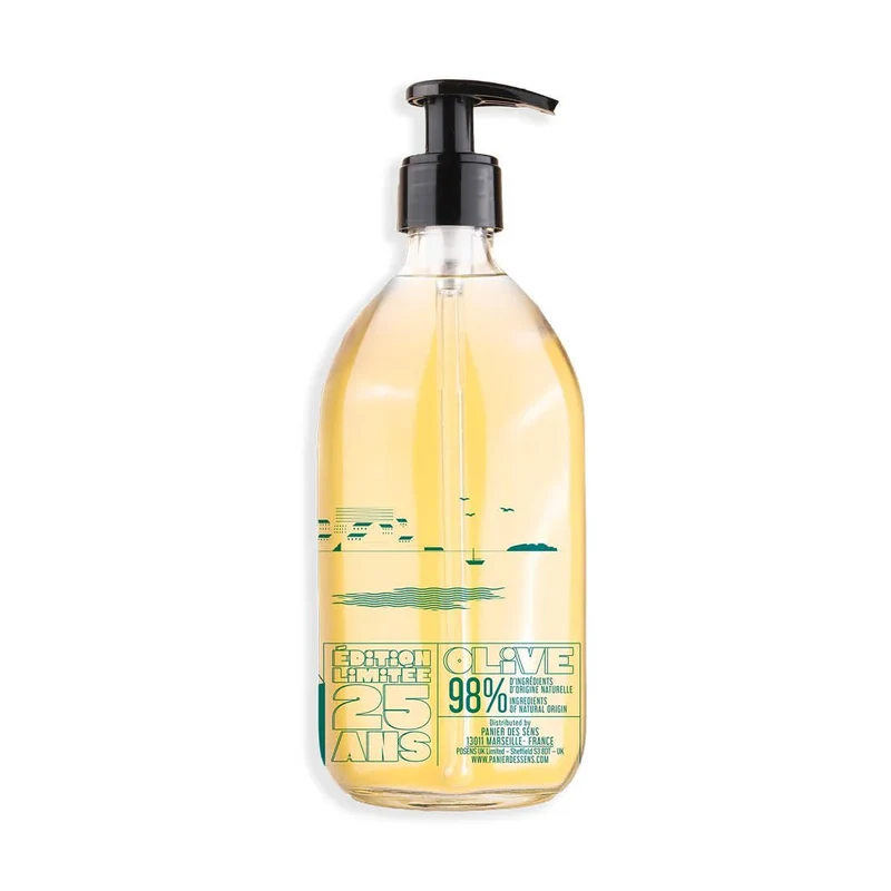 Savon de Marseille liquide en verre – Olive 500ml Edition Limitée