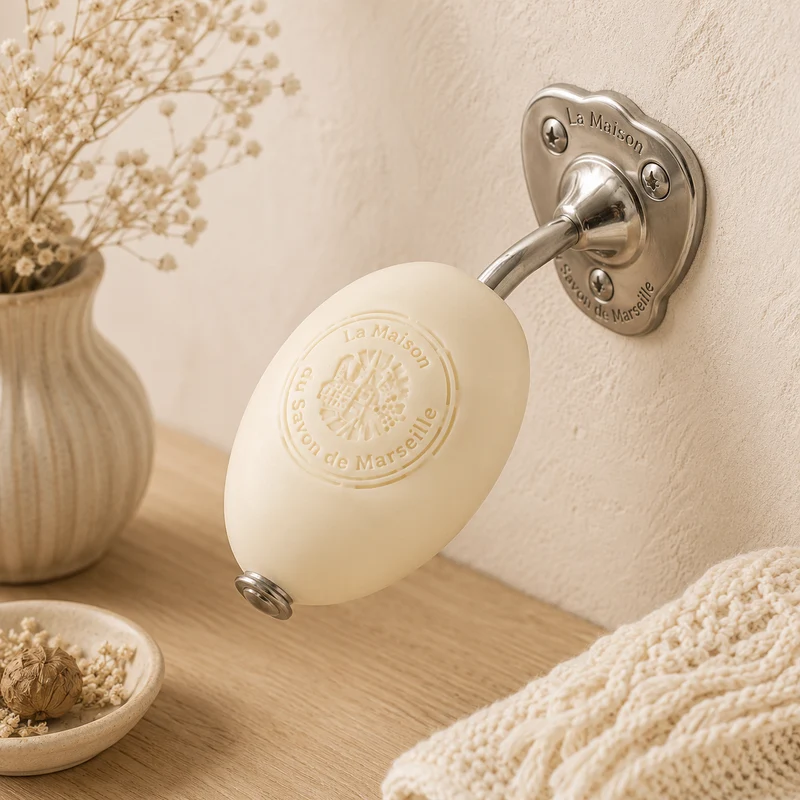 Porte Savon Mural en Inox
