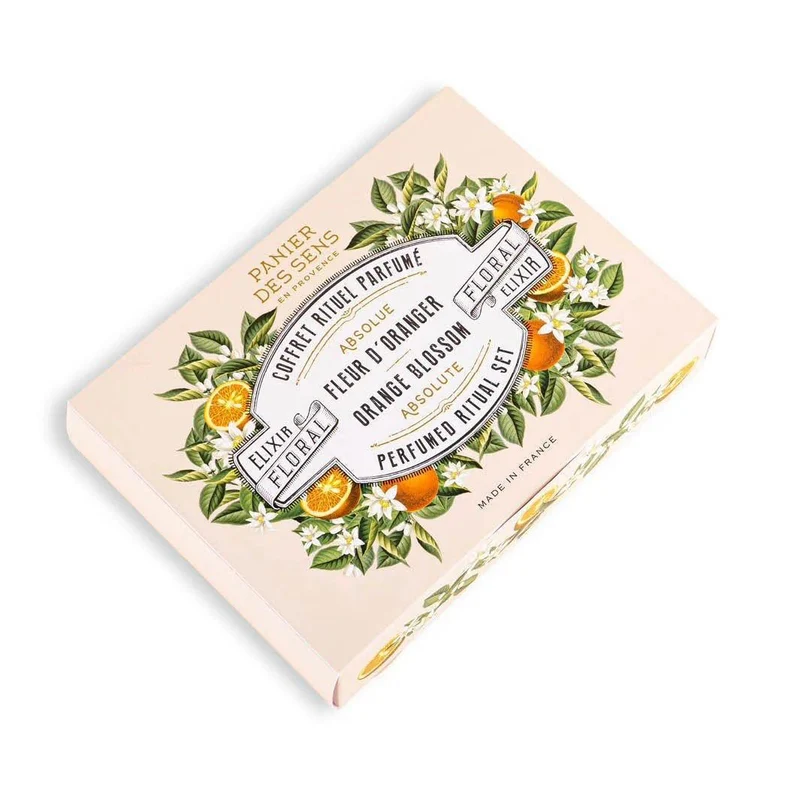 Coffret découverte soins de la peau à la fleur d'oranger