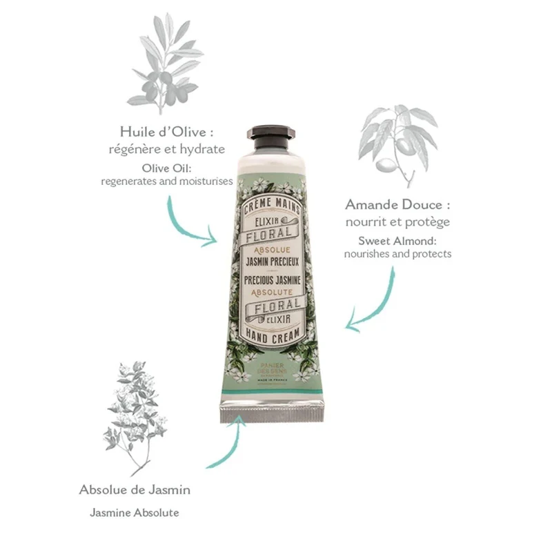 Crème pour les mains au Jasmin 30ml