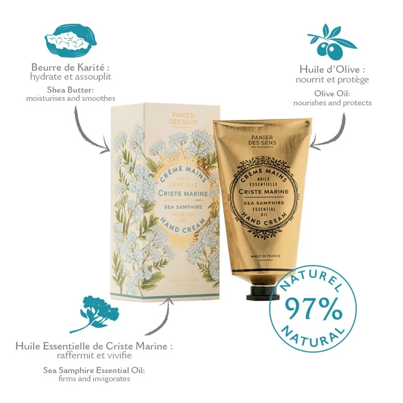 Crème pour les mains Criste marine 75ml
