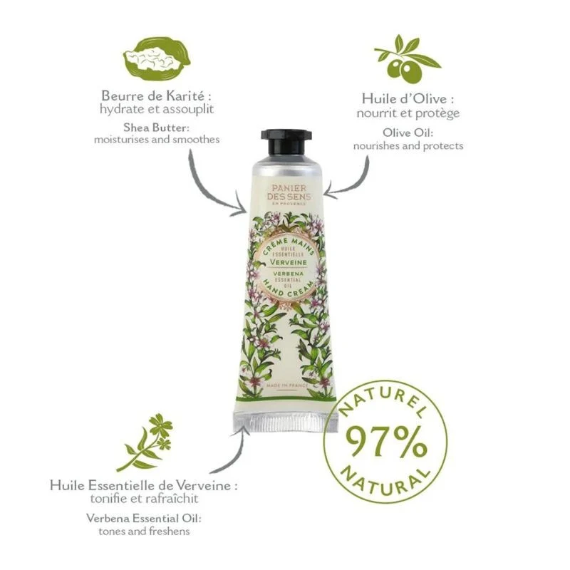 Crème pour les mains à la Verveine 30ml