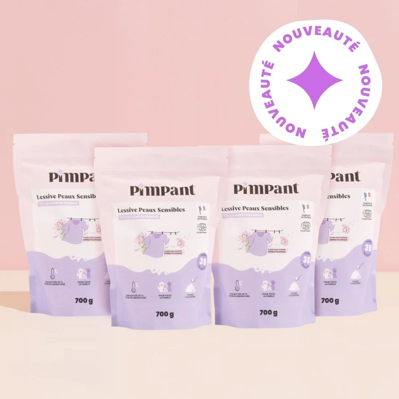 Recharges Lessive Peaux Sensibles (x4)