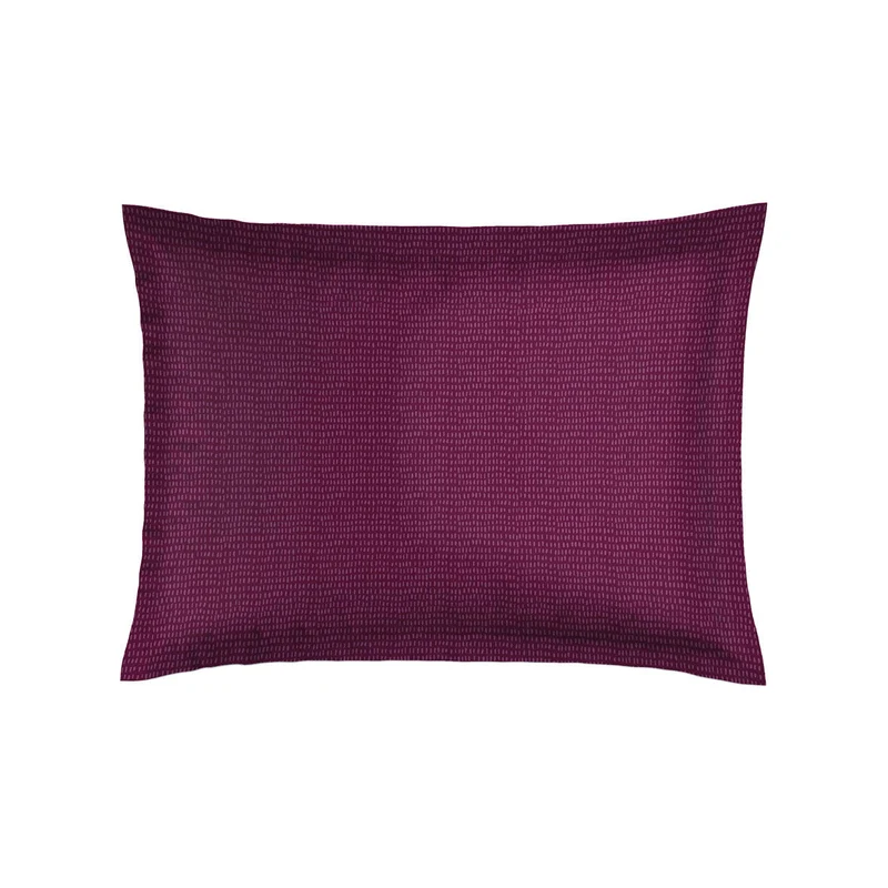 Taie d'oreiller satin de coton - Pollen prune