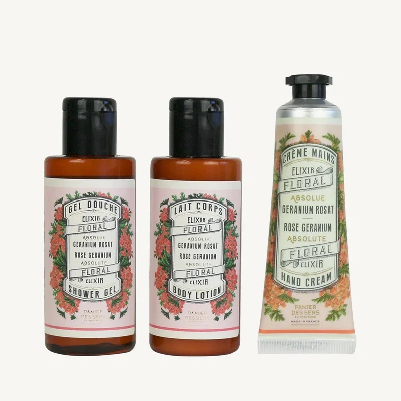 Trousse de voyage Geranium Rosat