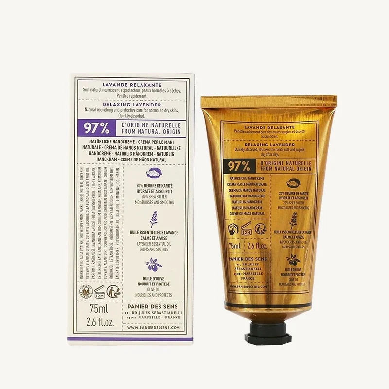 Crème pour les mains à la Lavande 75ml