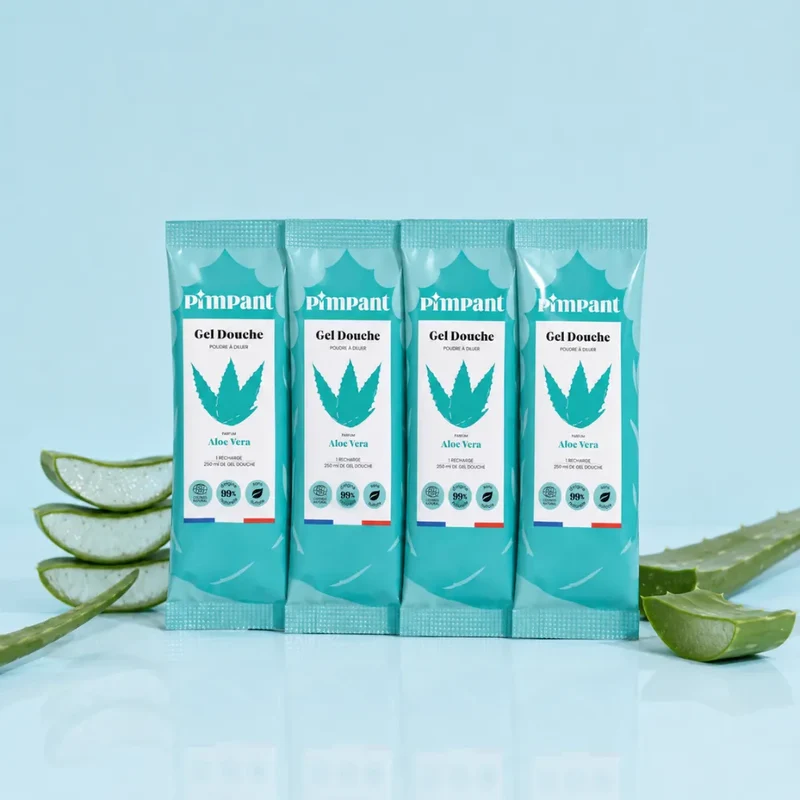 Recharges Gel Douche Aloe Vera (x4)