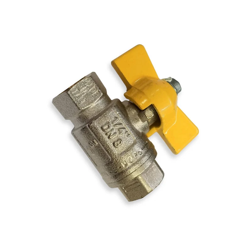 Female to Female 1/4" Threaded Brass Tap Valve